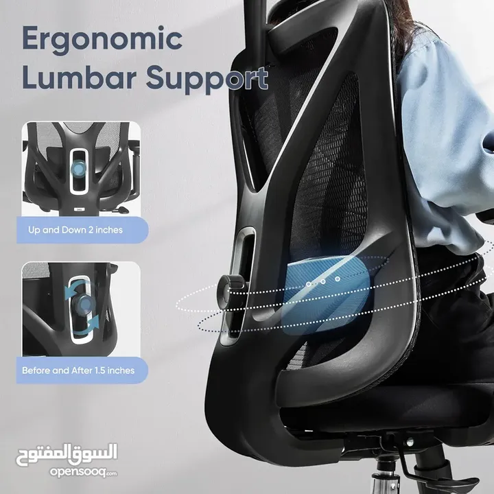 إذا دوامك طويل أو شغلك على المكتب كثير،وفرنالك تشكيلة كراسي مدير مع مسند رقبة باسعار مميزة