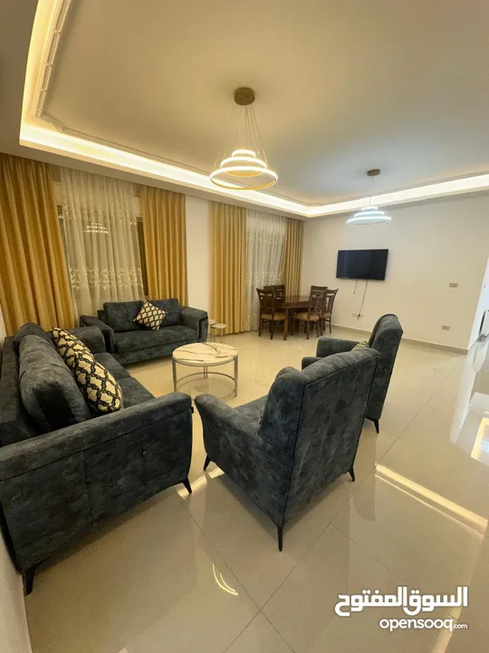 شقة 3 نوم للايجار الشهري في ارقى مناطق خلدا، Fully furnished 3 Bedrooms apartment for rent in Khalda
