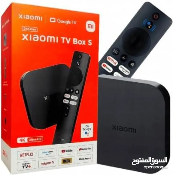 جهاز شازمي بوكس اس اصدار جديد Xiaomi Mi Box S (2nd Gen) with 4K