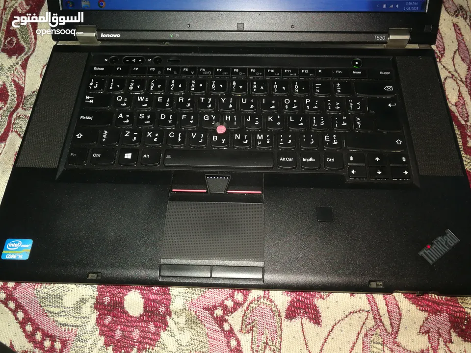 لينوفو T530 نظيف ومكفول منصب وندوز 7 برو . معالج كور اي 5 الجيل الثالث .     وندوز 7