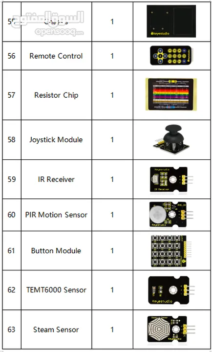 2560 R3 kit arduino كيت اردوينو