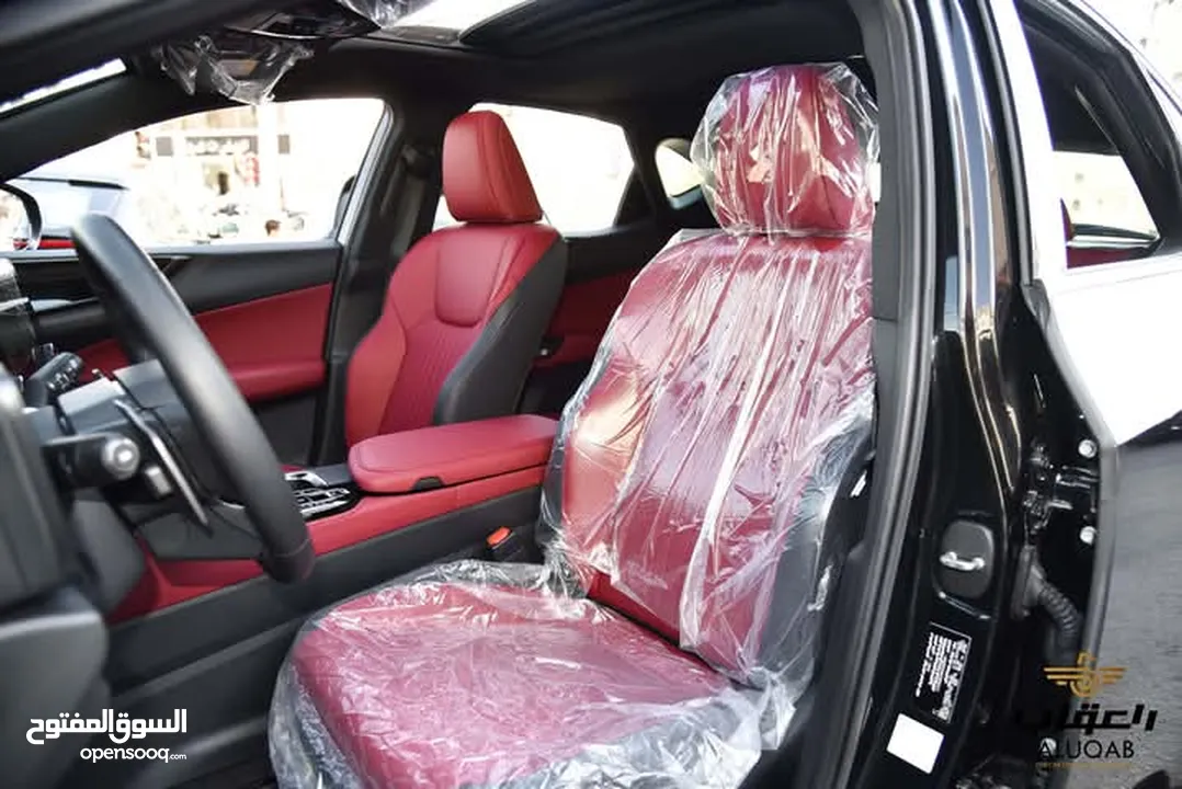لكزس فاخرة NX 350 موديل 2024 كفالة الشركة عداد زيرو لون اسود مميز