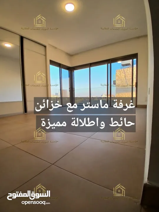 شقة طابقية - الشميساني - 3نوم 1ماستر - 230م - بإطلالــــه بانوراما - قرب الخدمات العامة