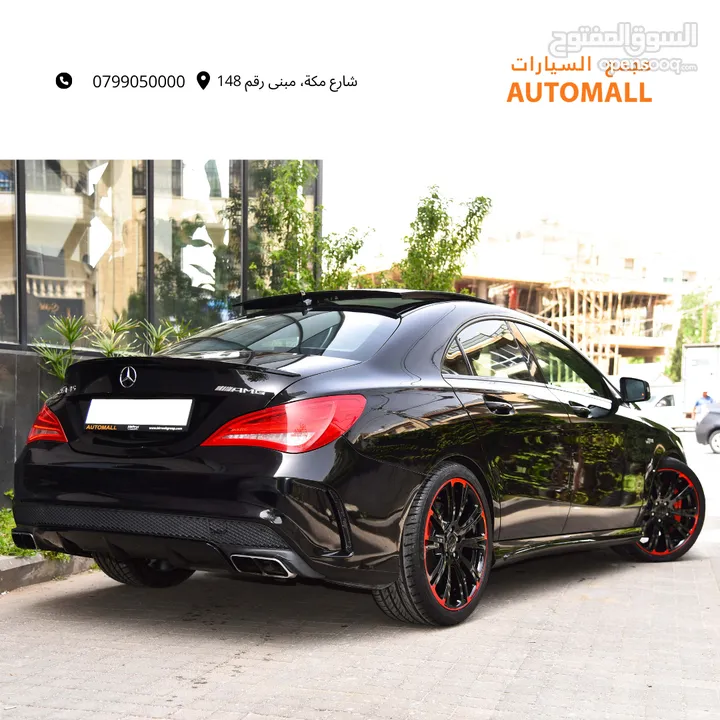 مرسيدس سي ال ايه AMG نايت بكج 2014 Mercedes CLA 45 AMG Edition One 4MATIC Night Package