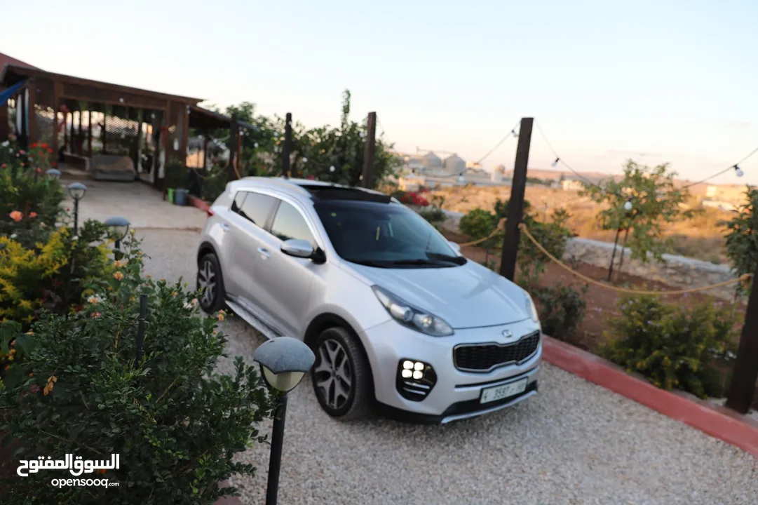 كيا سبورتج جتي لاين 2016فلل اضافات مع فتحة سقف بنوراما للبيع بسعر حررررق كاش نخب و ماتور 2000ديزل