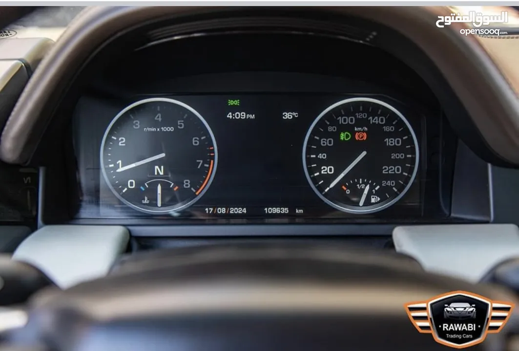 Rangrover vuge 2011  بحاله الوكاااله