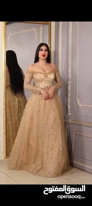 فساتين سهرة للبيع يوجد عدة مقاسات