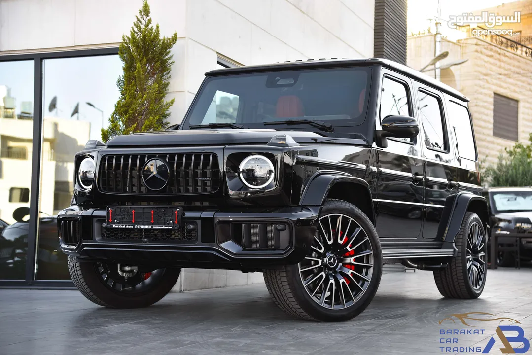 مرسيدس جي كلاس G63 AMG نايت بكج  2025 Mercedes-AMG G63 4MATIC Night Package