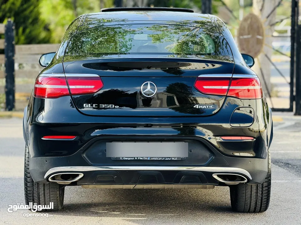Mercedes benz GLC350e coupe 2018 فحص كامل كرت ابيض