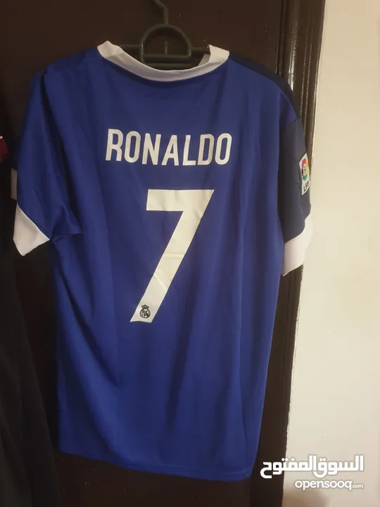 real madrid RONALDO t-shirt and shorts