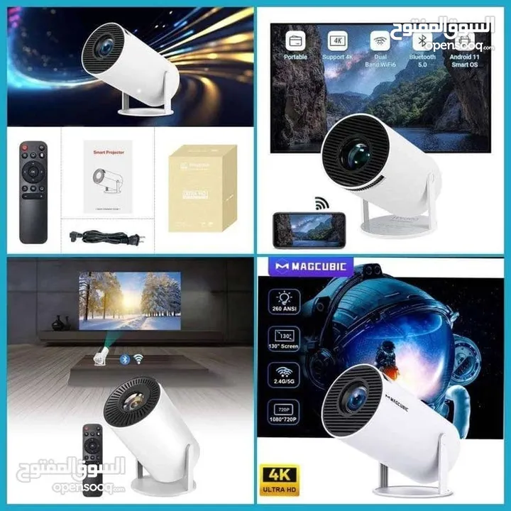 بروجكتور HD ULTRA  بمواصفات عالية وصورة سنيمائية واضحة وممتازة ضمان سنه 120 بوصه