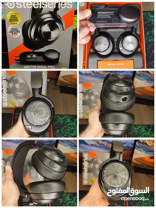 مجموعة سماعات ستيل سيريس SteelSeries و Sony جيمنج