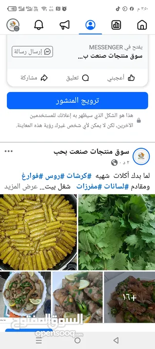 مشروع مع صفحه وزبائن