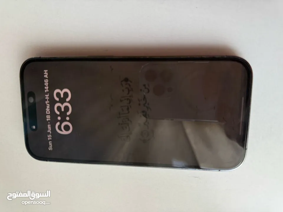 ايفون 14  pro بحال الوكالة