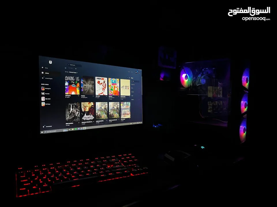 GAMING PC i5 9th Gen + 1650 SUPER + MONITOR + KEYBOARD + MOUSE