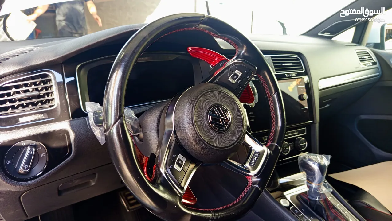 جولف جي تي اي mk7.5 2018 لون ابيض عاجي بالصلاة عالنبي فحص نخب