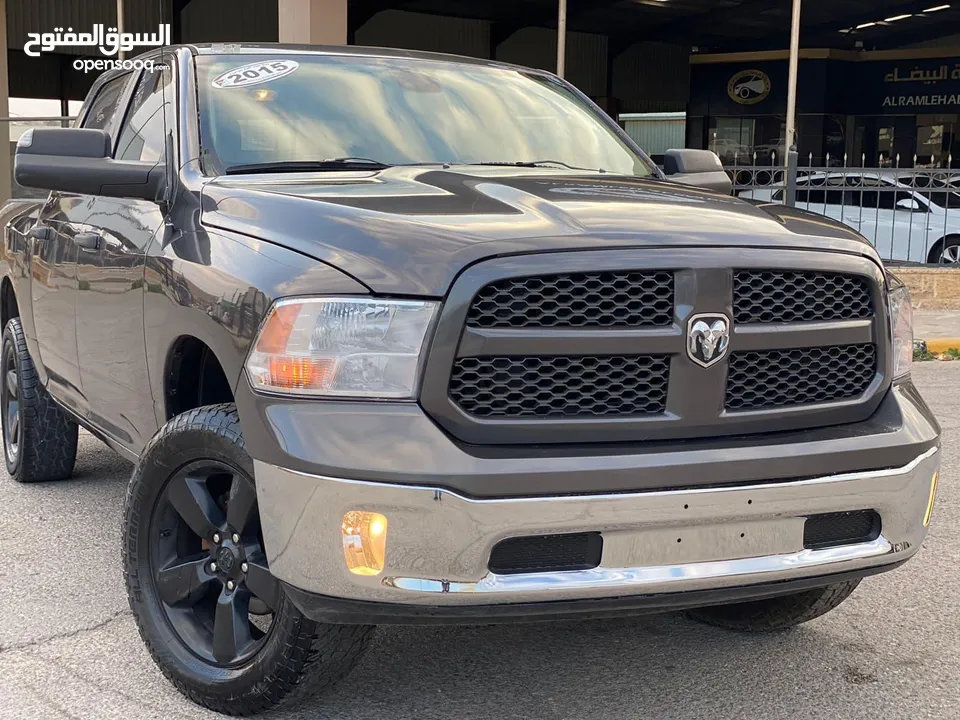 دودج رام ديزل + بنزين فل كامل فحص كامل حرة Dodge Ram 1500 Lone star Eco diesel 2015