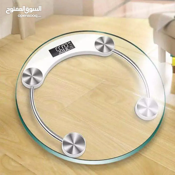 ميزان سيكوريت  منزلي يوزن 180 كيلو لوزن الجسم ميزان زجاج وزن الشخص سيكوريت اعرف وزنك ميزان حمام جيم