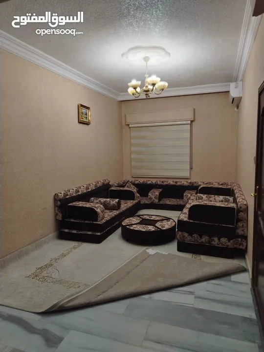 شقة أرضية للبيع في ابو نصير 240م مع مدخل مستقل وكراجين وتشطيبات فاخرة وفرش جديد بسعر مميز و اطلالة
