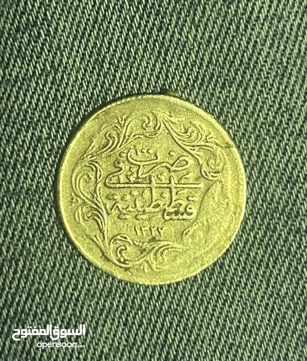 عملة ذهبية وزن 3غرامات