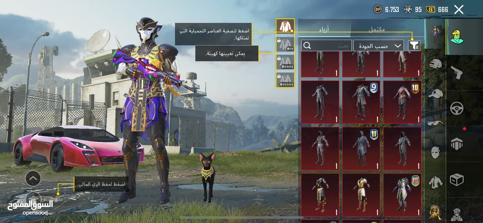 حساب ببجي جوكر ماكس