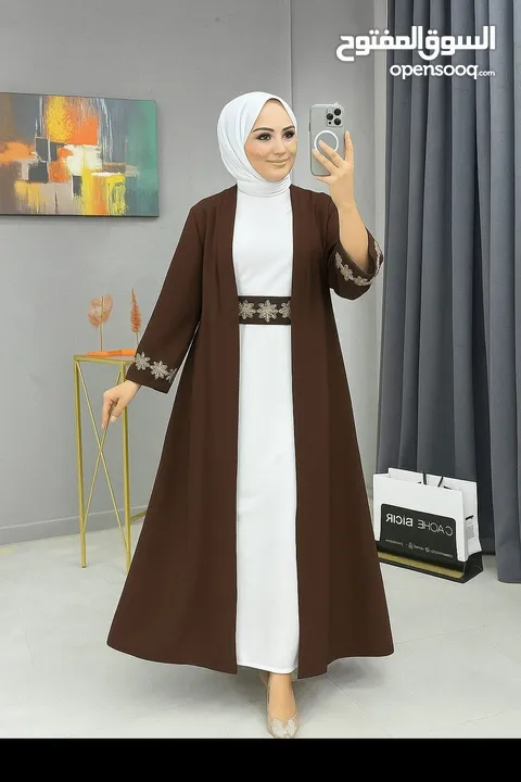اطقم ستاتي بأشكال مختلفة ومميزة ع شكل بشت ، شكل قصة جاكيت....