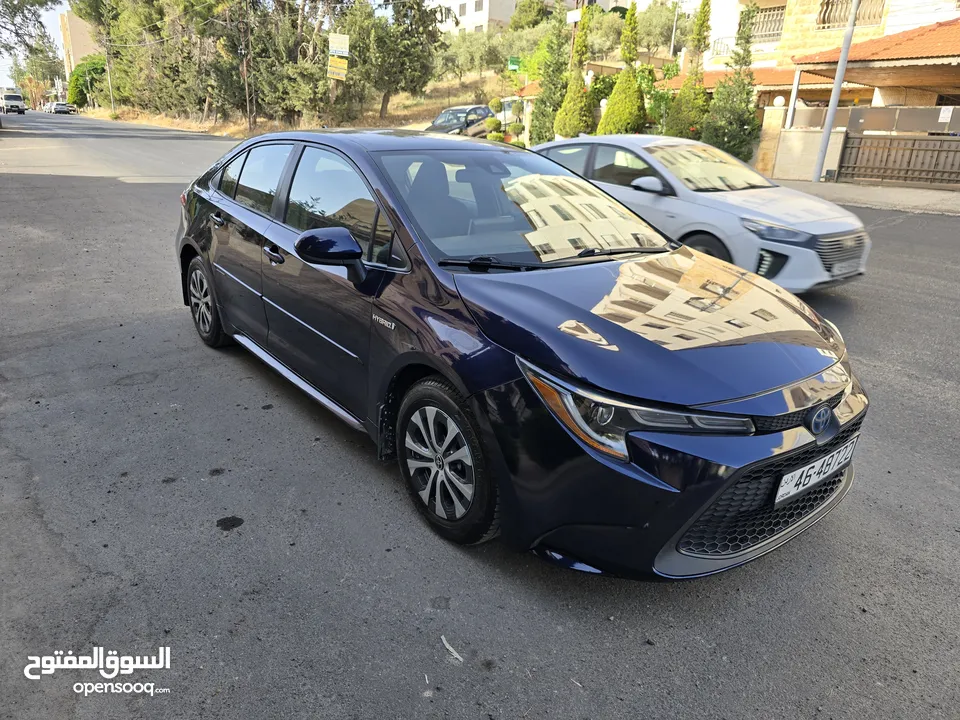 تويوتا كورولا 2020 فحص كامل  7 جيد ياباني جمرك جديد بحالة الوكاله بمعنه الكلمه بسعر مغري