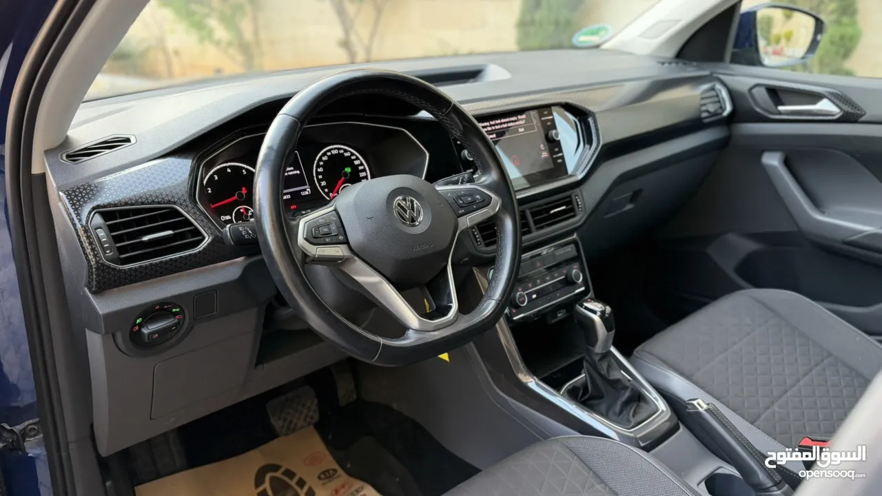 فولكس فاجن T-cross ترخيص 2020 ماتور 1000 بنزين/اوتوماتيك