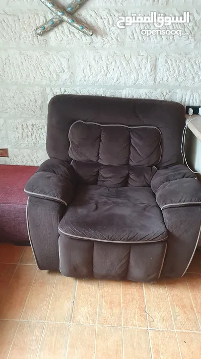 طقم كنب ريكلاينر امريكي 7 مقاعد