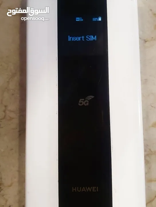 راوتر هواوي 5g بحالة ممتازة   huawei router 5g