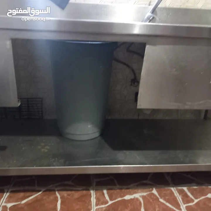 مجلى ستيلس ثقيل وطبي  طاولة ستيلس