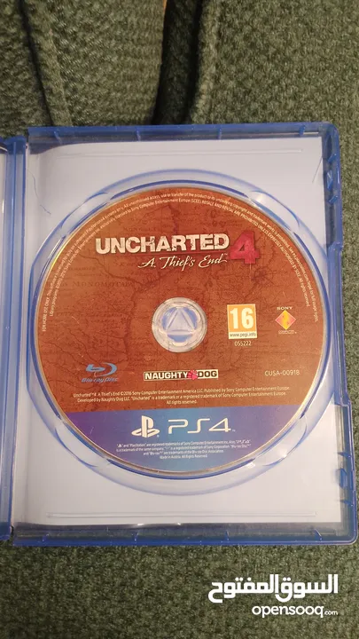 سيدي UNCHARTED 4 مستعمل بسعر حرق