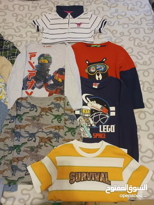 Package of clothes for a boy