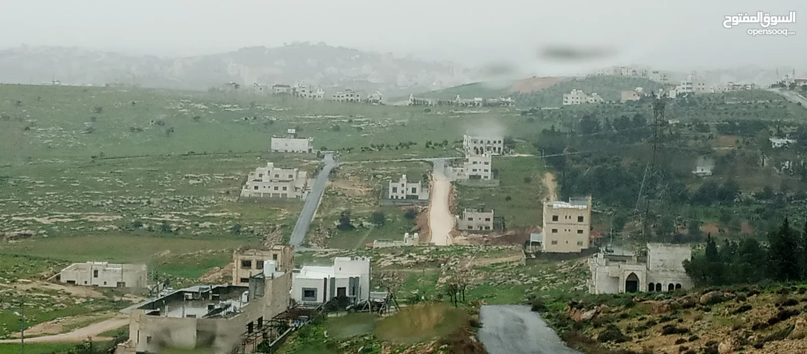 أرض للبيع في شفا بدران المكمان على شارعين 30 و8 إطلالة رائعة جدا إسكان الأطباء