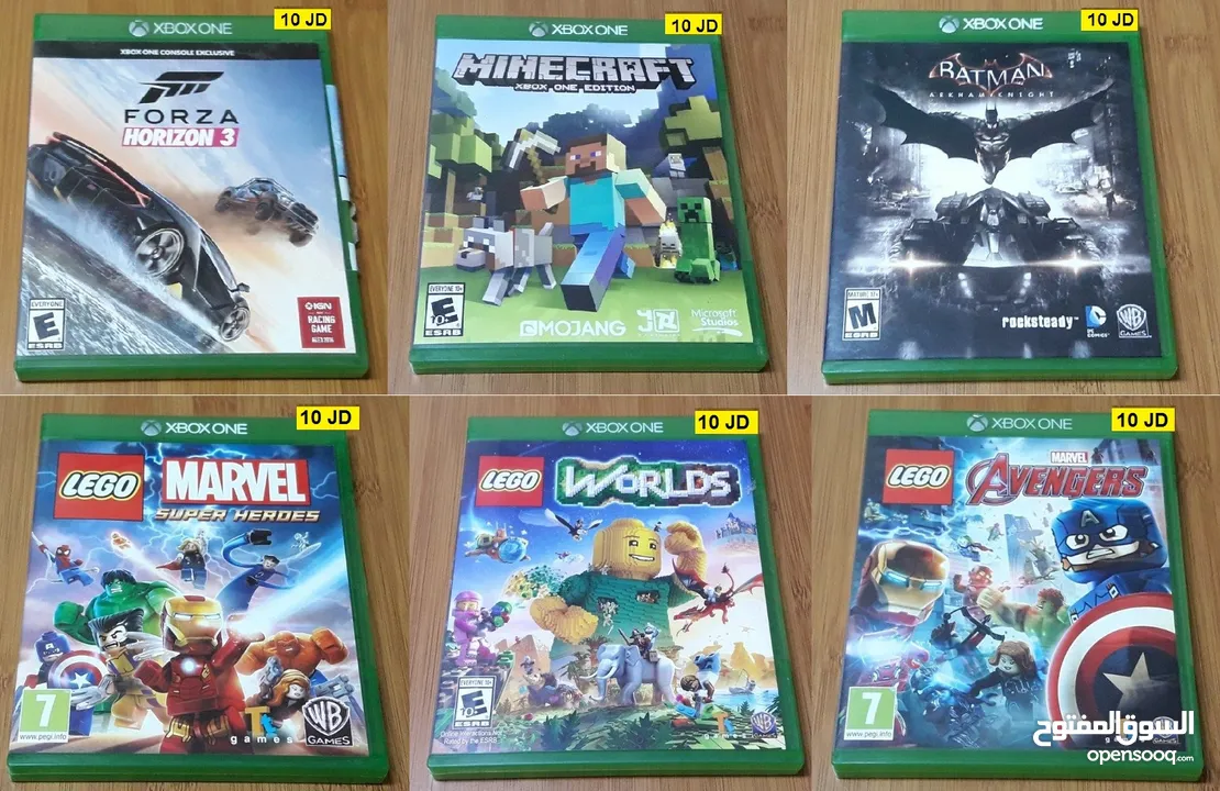 اجمل سيديات اكسبوكس ون اكسبوكس 360  XBOX360 XBOX ONE OG Games