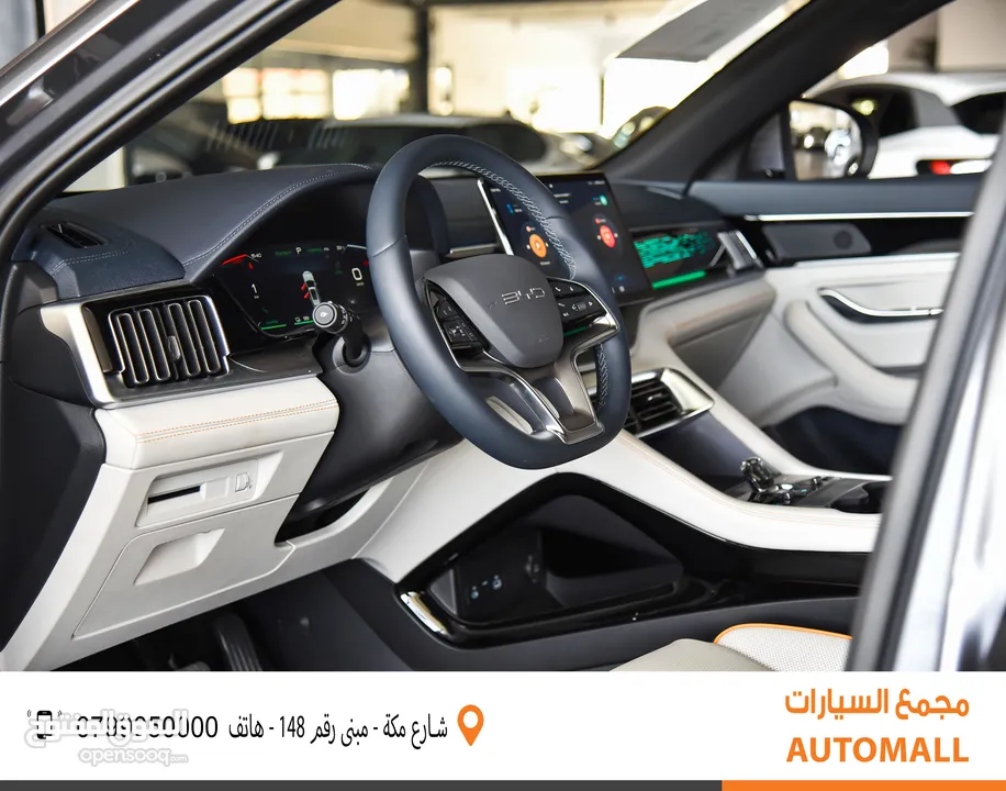بي واي دي سونج بلس فلاج شيب كهربائية بالكامل 2024 BYD Song Plus Flagship Champion Edition SUV EV
