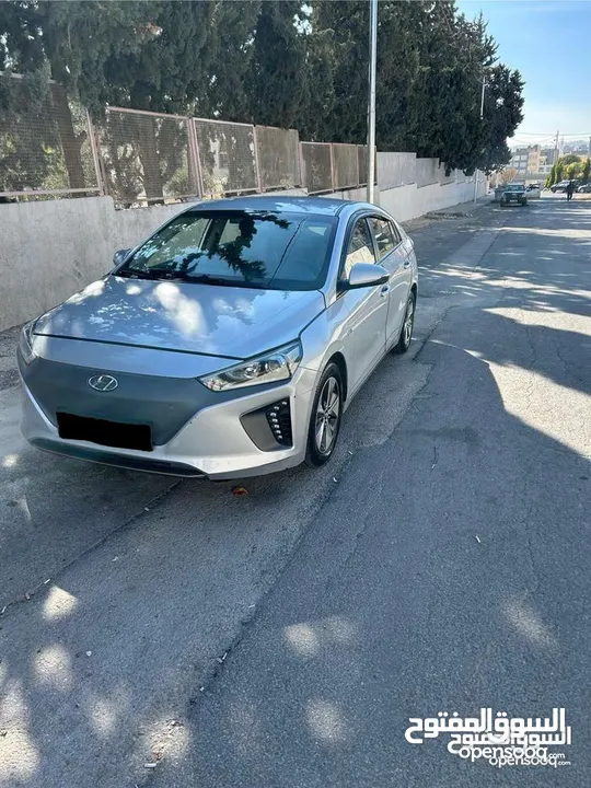 هيونداي ايونك 2019 كهربا فحص كامل وارد كوري وفحص البطارية 100% مالك واحد داخل الاردن ممشى قليل