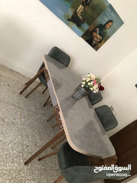 طاولة طعام بجودة عالية صنع تركي سفرة جميلة بسعر مناسب بالنسبة للجودة