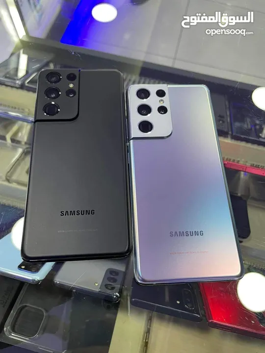 مستعمل Samsung S21Altra 5G رام اساسي 12 جيجا 128 و 256 متوفر عربي وامريكي هدية شاحن وكفر متوفر توصيل