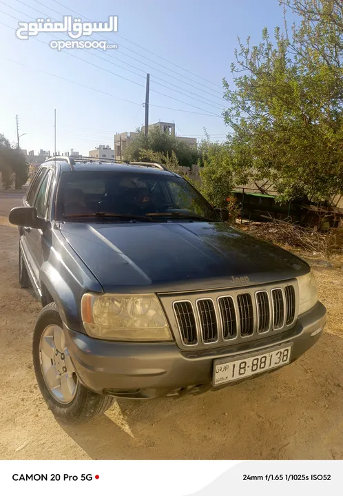 جيب شروكي 2001 بحاله جيده جدا قابل للتفاوض