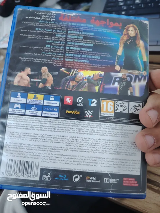 قرص WWE 2K 2022 شوف الوصف