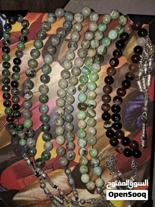 مسابيح احجار كريمة نادرة
