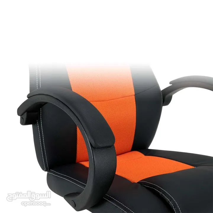 Meetion CHR05 Mesh Gaming E-Sport Chair كرسي العاب ميشن لون برتقالي واسود