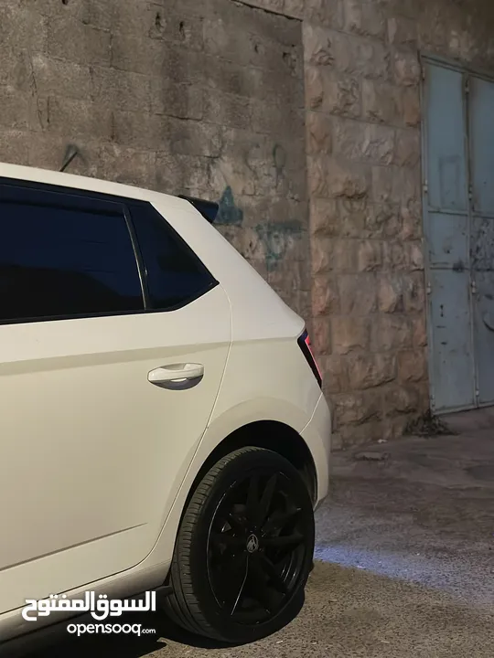 سكودا فابيا 2015 جديده منفوضه صح بالصلاة على النبي سحب شركه بويه شركه دهان قطعتين