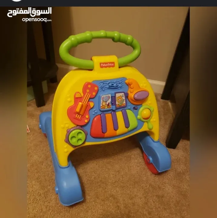 مشايه اطفال نوع fisher price و حماله اطفال روبنز