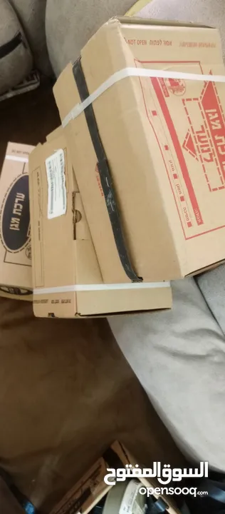 أقنعة غاز جديده بالكرتونه كمامه