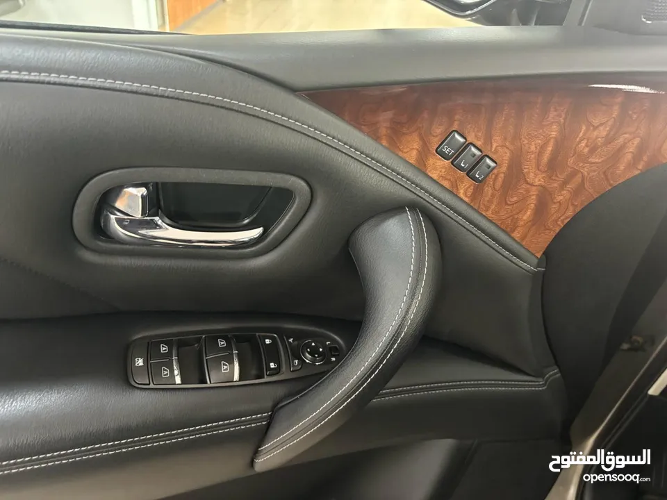 انفنتي QX80  2016 وارد وكفالة الشركه