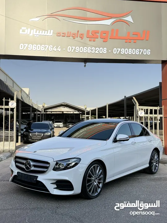 مرسيدس E350 2020 AMG فحص كامل فل اضافات اعلى صنف وارد المانيا ممشى قليل بحالة الوكالة