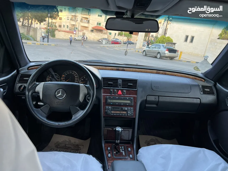 مرسيدس بنز C200 موديل 1998 بحاله الوكاله