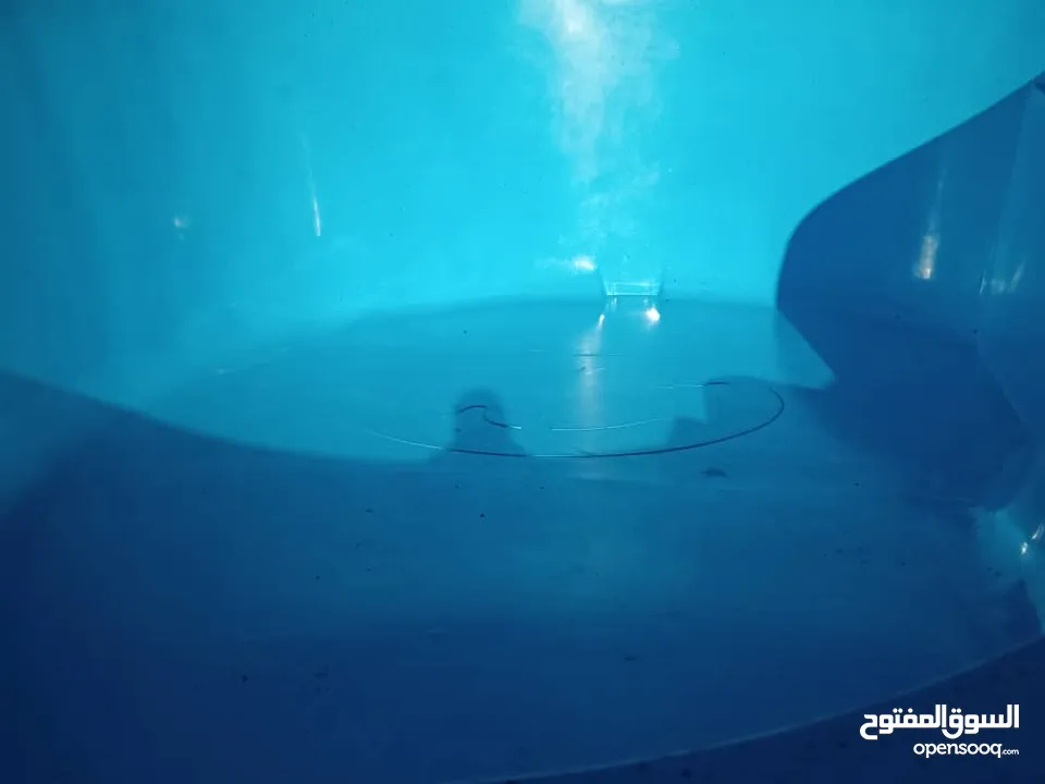 حوض سباحة بيضاوي 8 متر في 4 متر